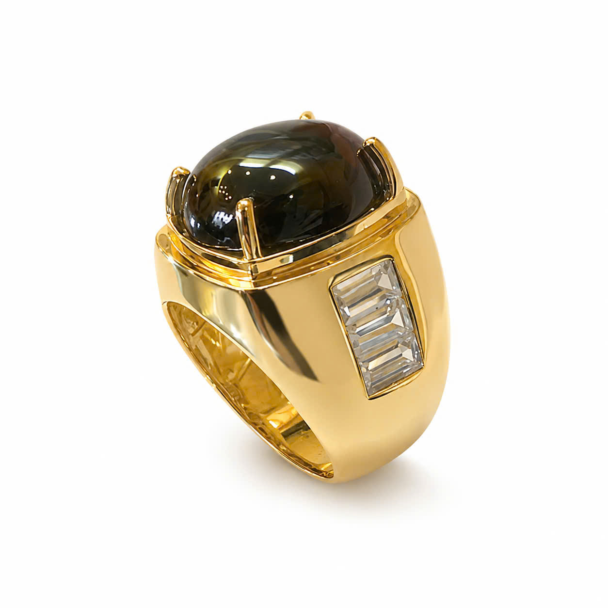 Nhẫn Nam Sapphire Sao