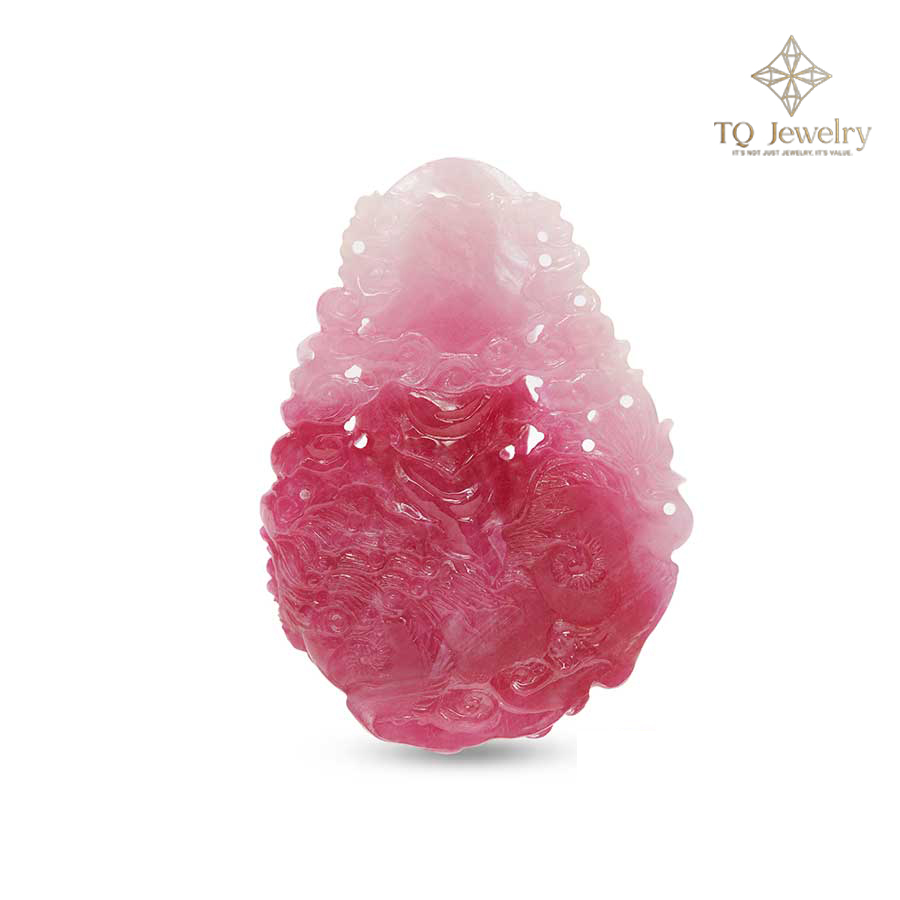 BUDDHA SHAPE RUBY (RUBY KHẮC HÌNH PHẬT BÀ)