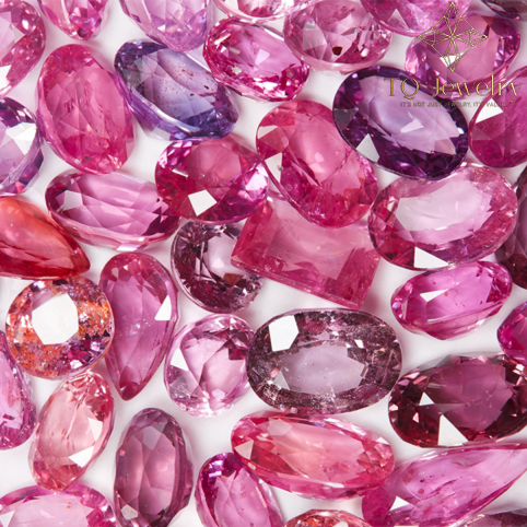 PINK AND PURPLE SAPPHIRE (SAPPHIRE HỒNG VÀ TÍM)