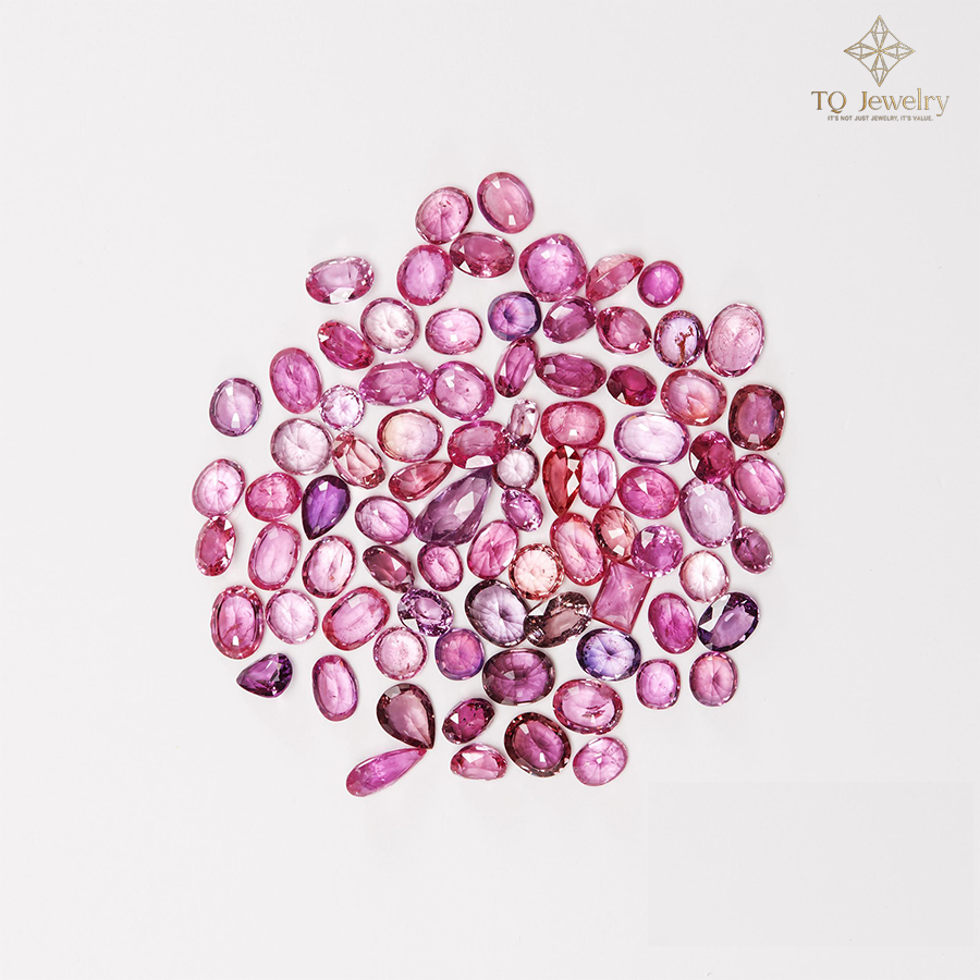 PINK AND PURPLE SAPPHIRE (SAPPHIRE HỒNG VÀ TÍM)