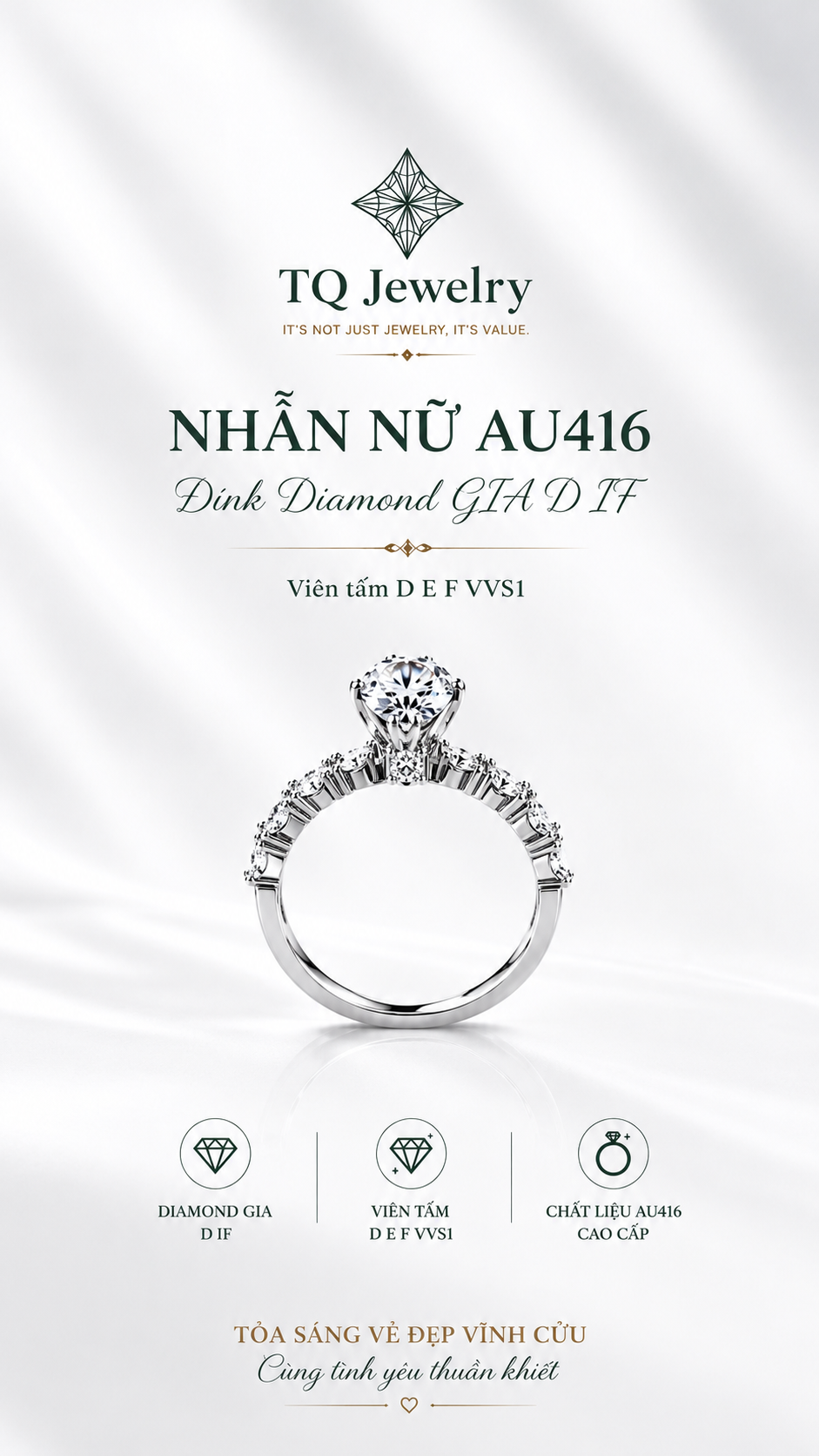 Nhẫn nữ TQJD230626