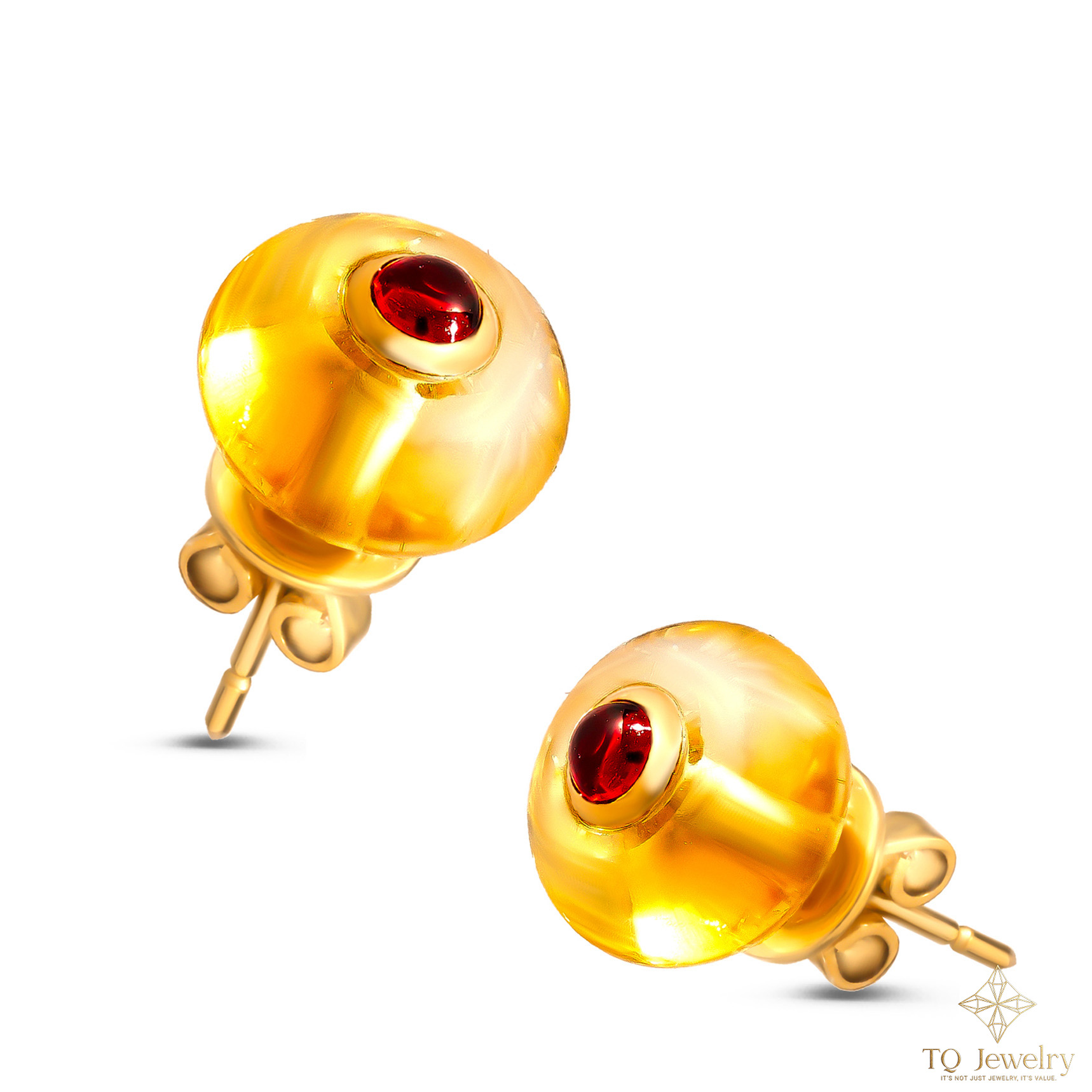 BÔNG TAI CITRINE