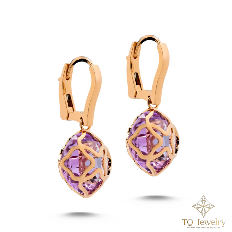BÔNG TAI AMETHYST