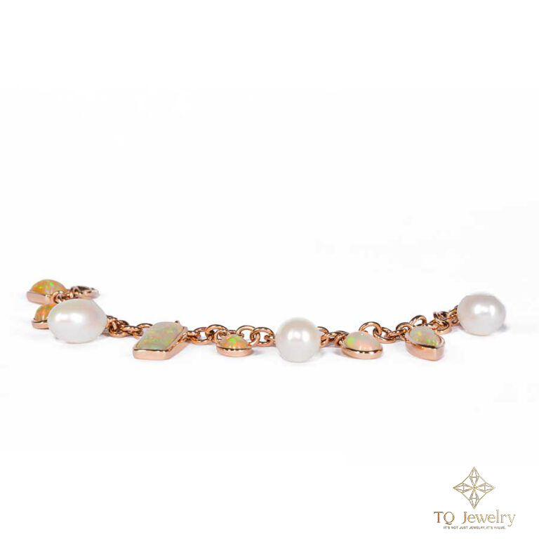 LẮC TAY OPAL VÀ NGỌC TRAI