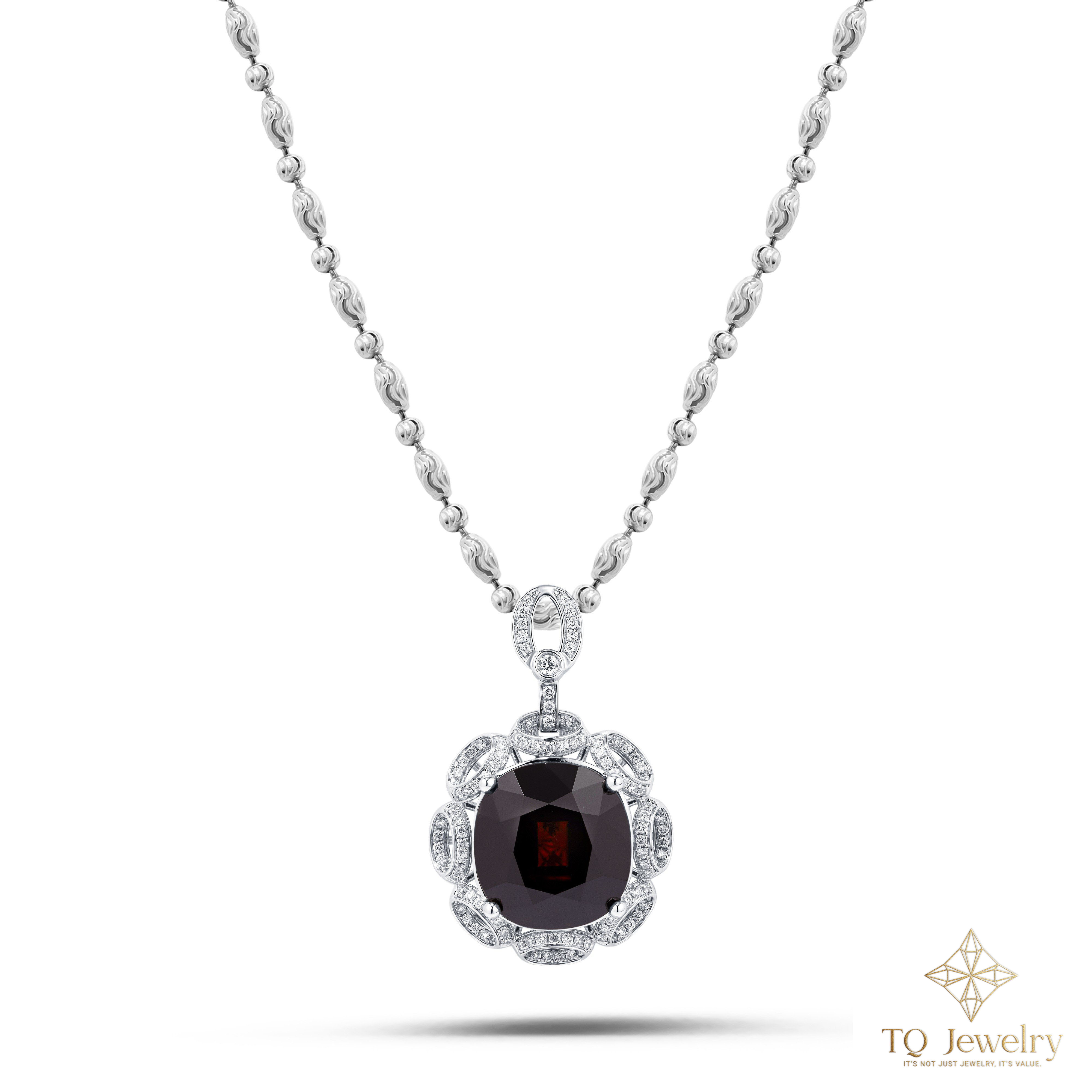 MẶT DÂY CHUYỀN ZIRCON TQJ002