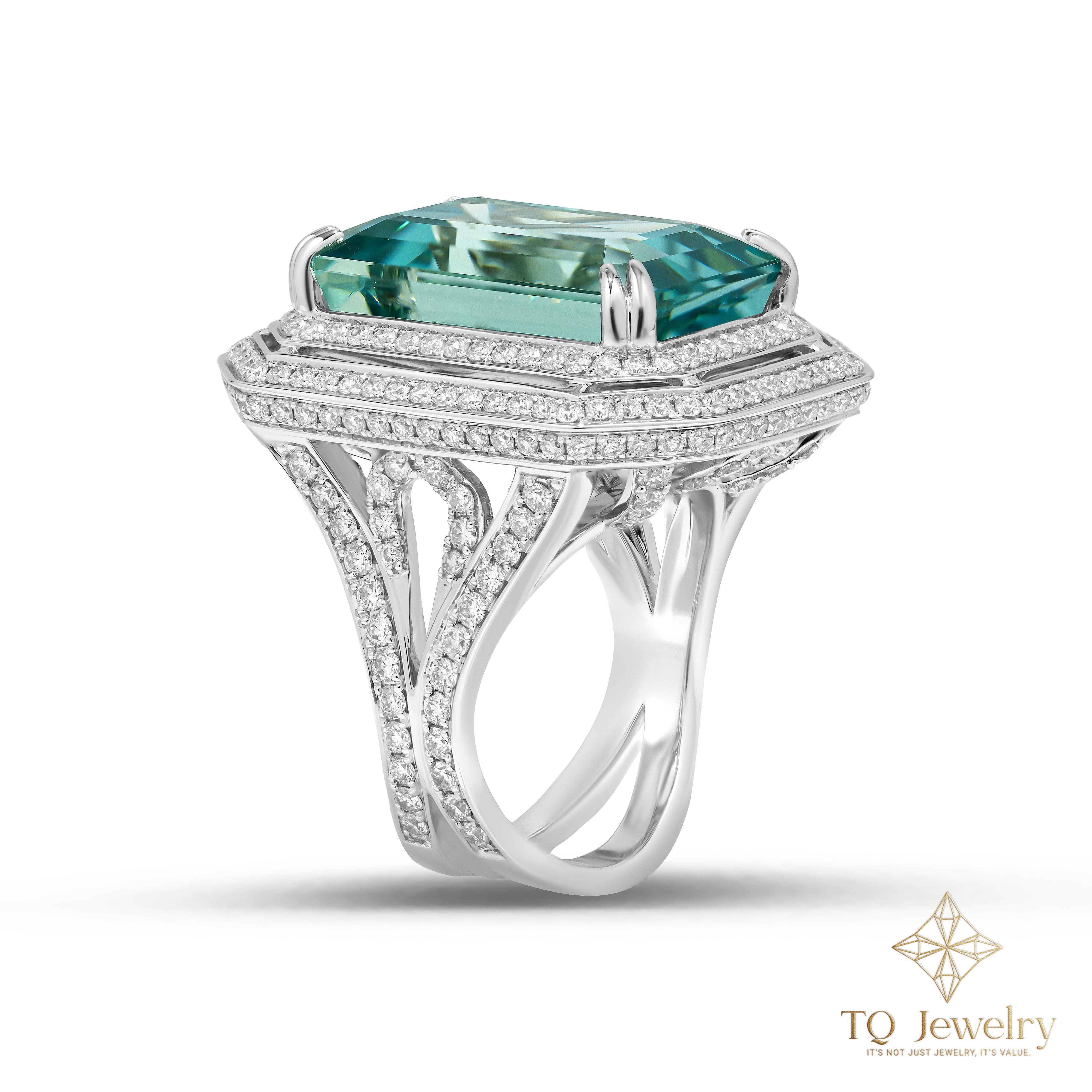 NHẪN AQUAMARINE