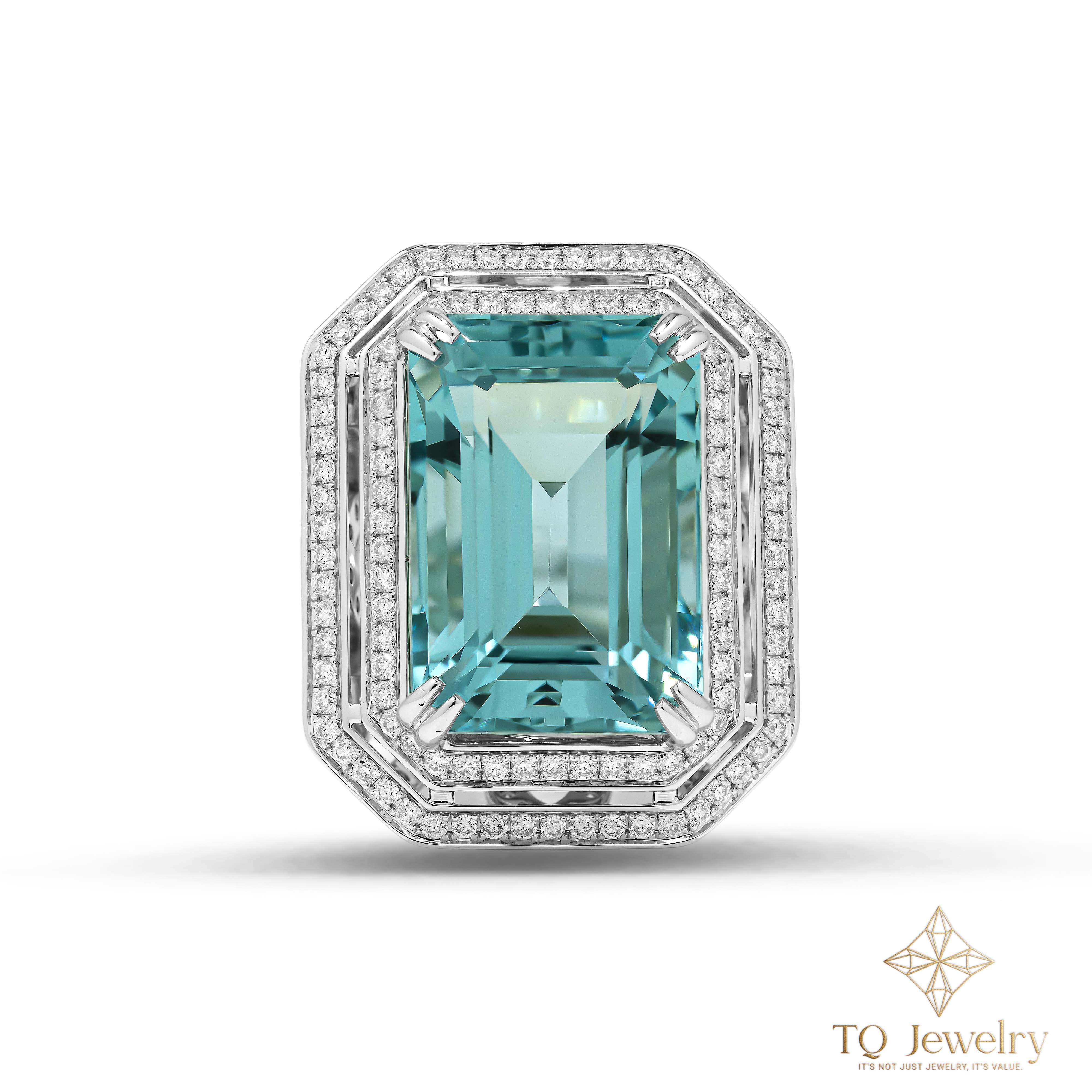 NHẪN AQUAMARINE