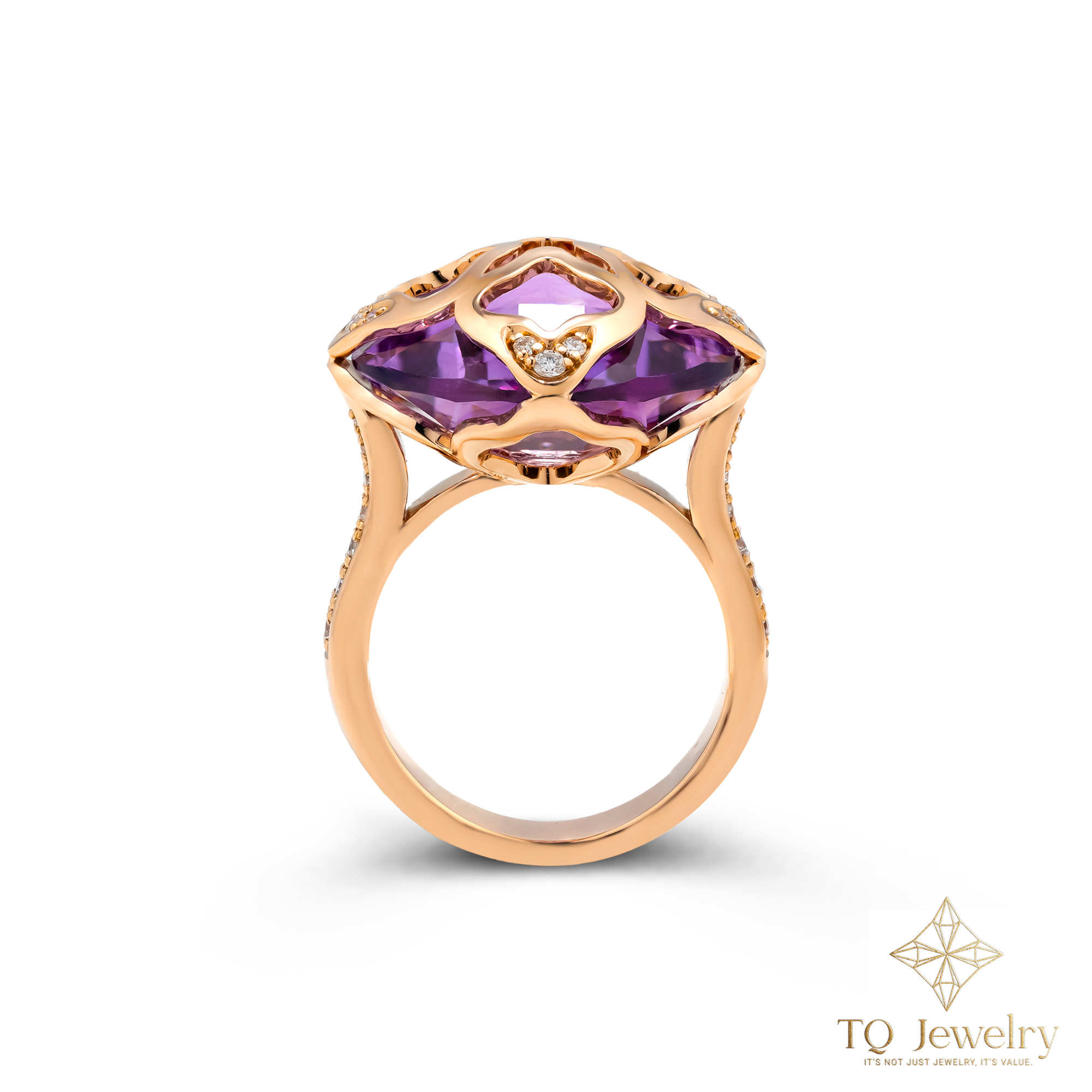 NHẪN AMETHYST