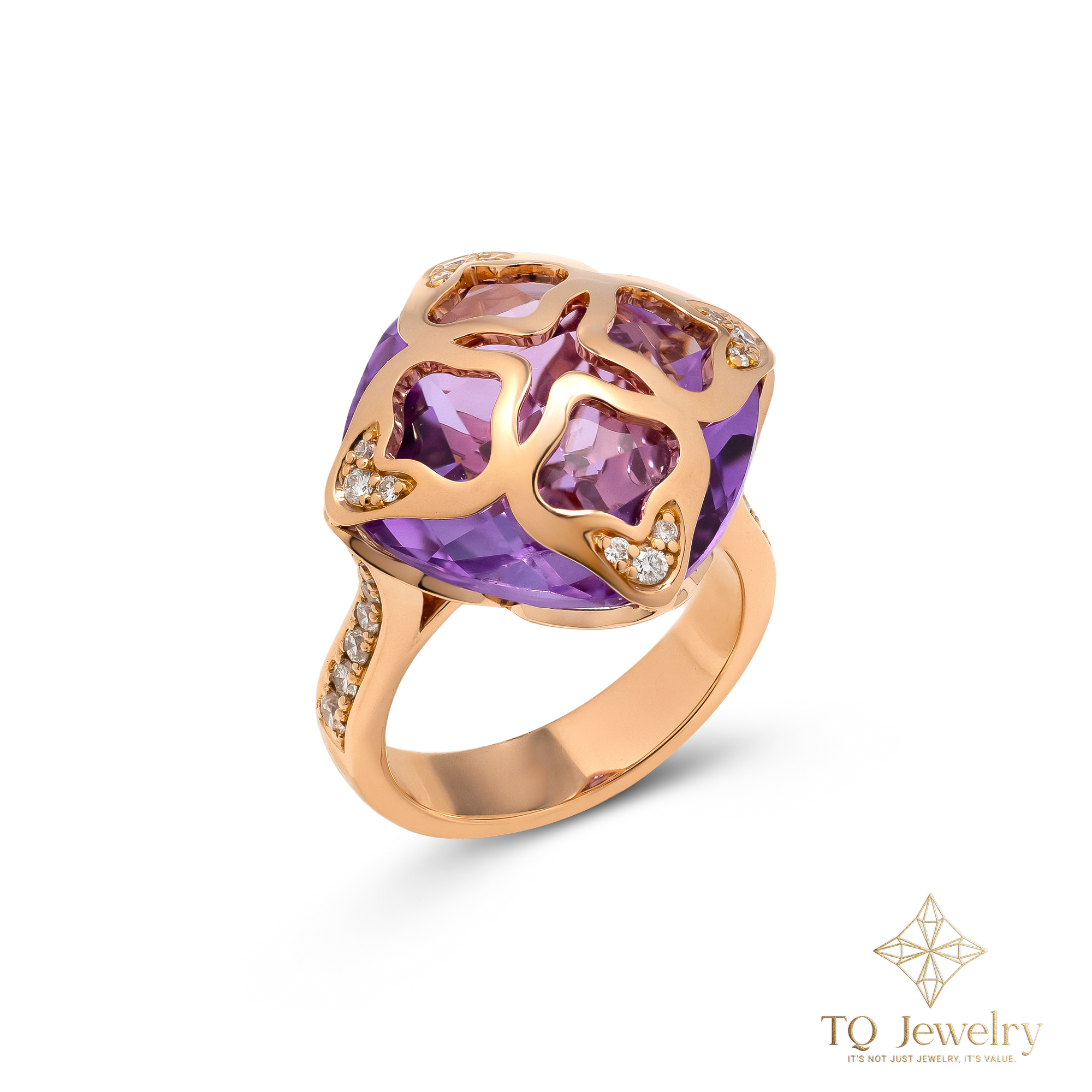 NHẪN AMETHYST