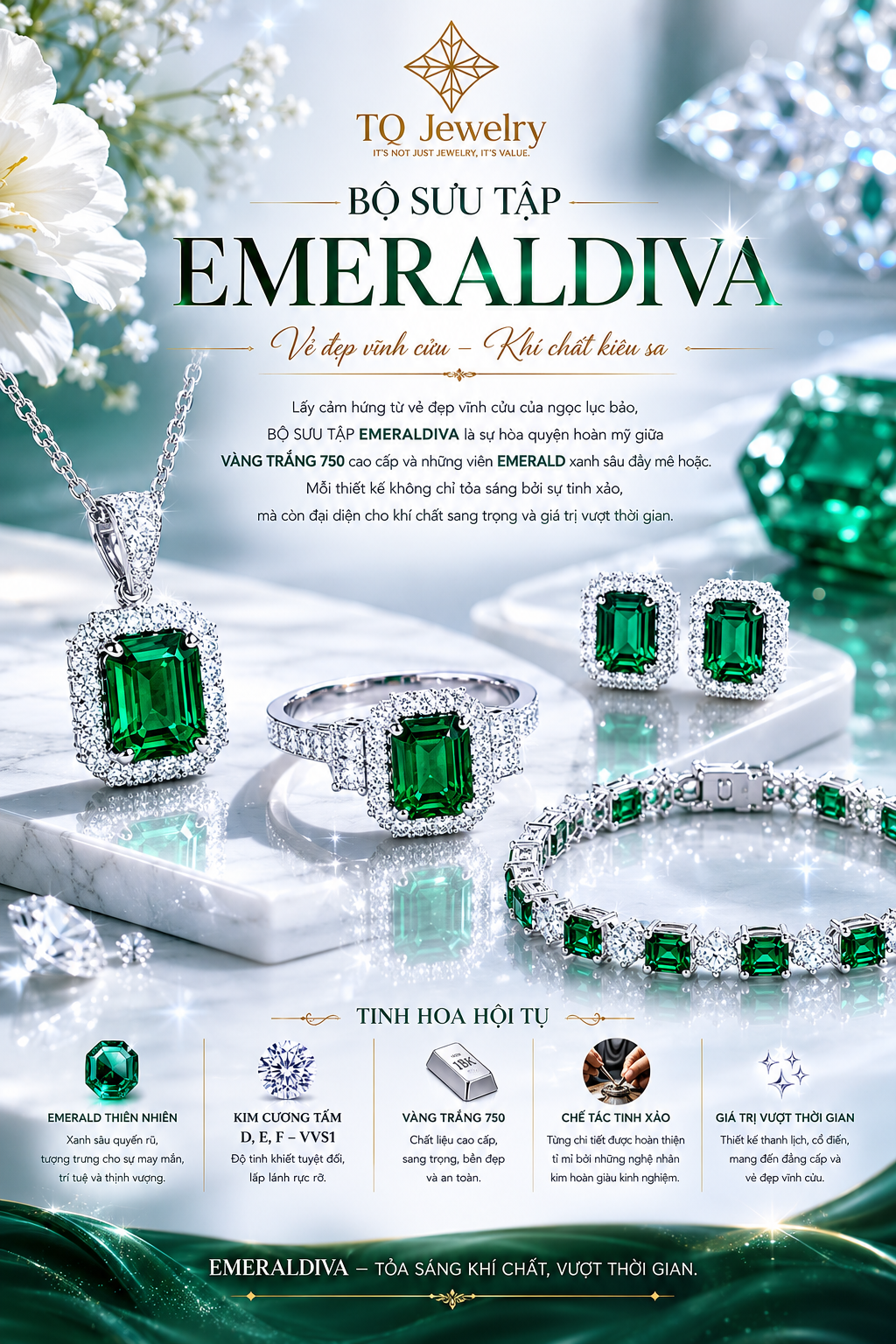 BỘ SƯU TẬP EMERALDIVA